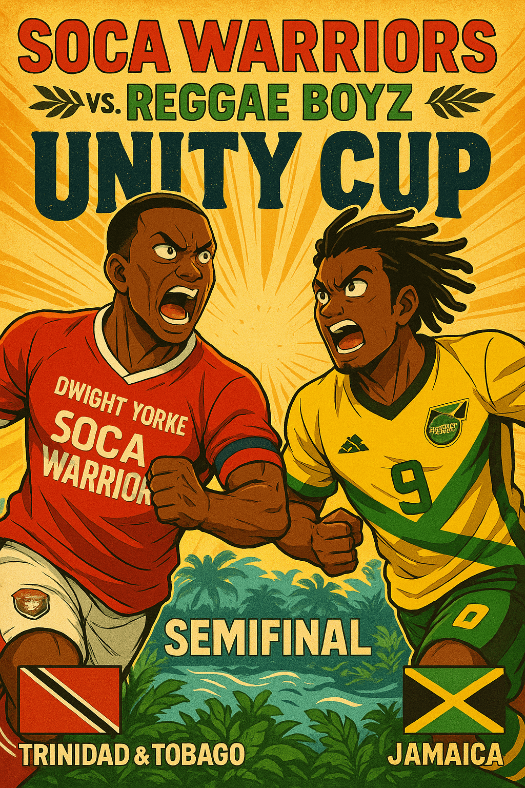 The Caribbean Footballing Epicenter: Soca Warriors vs. Reggae Boyz at the Unity&nbsp;Cup