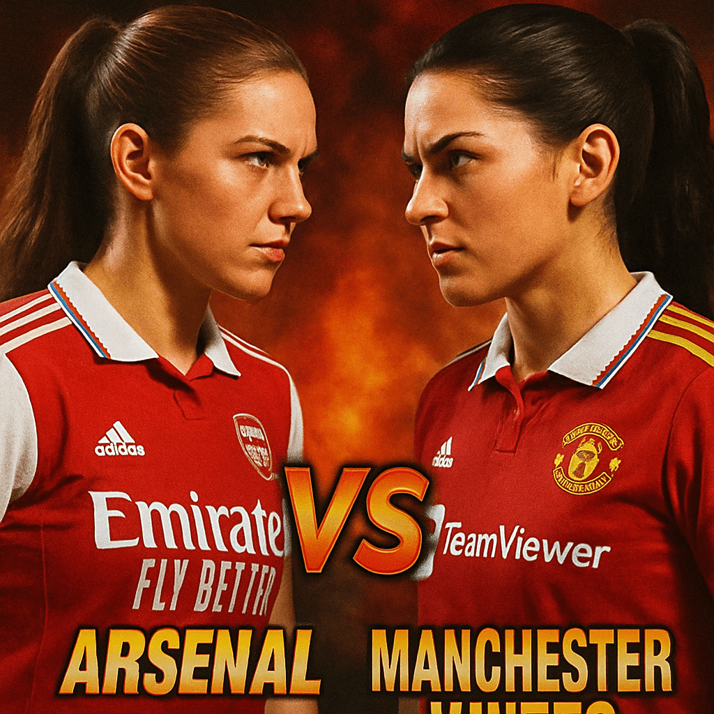 A Titan Clash for Women’s Football Supremacy: Arsenal vs Manchester&nbsp;United