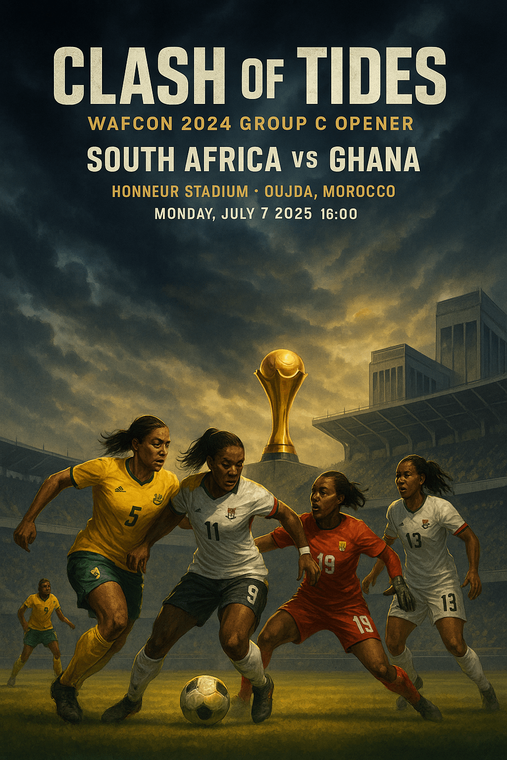 WAFCON 2024 Group C Opener: Banyana Banyana vs. Black Queens – A Clash of&nbsp;Titans