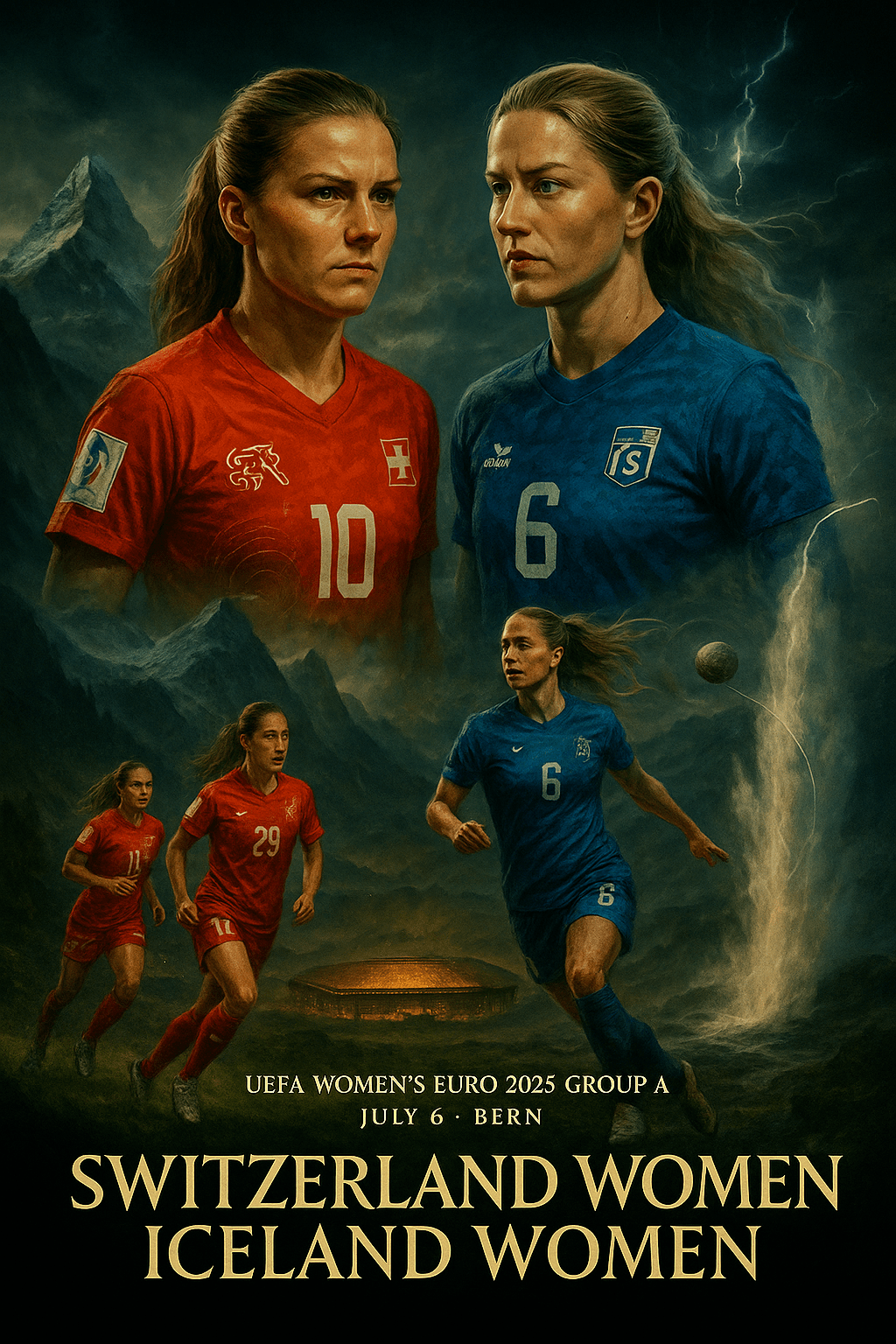 UEFA Women’s Euro 2025 Preview: Switzerland vs. Iceland – A Battle for Survival in&nbsp;Bern