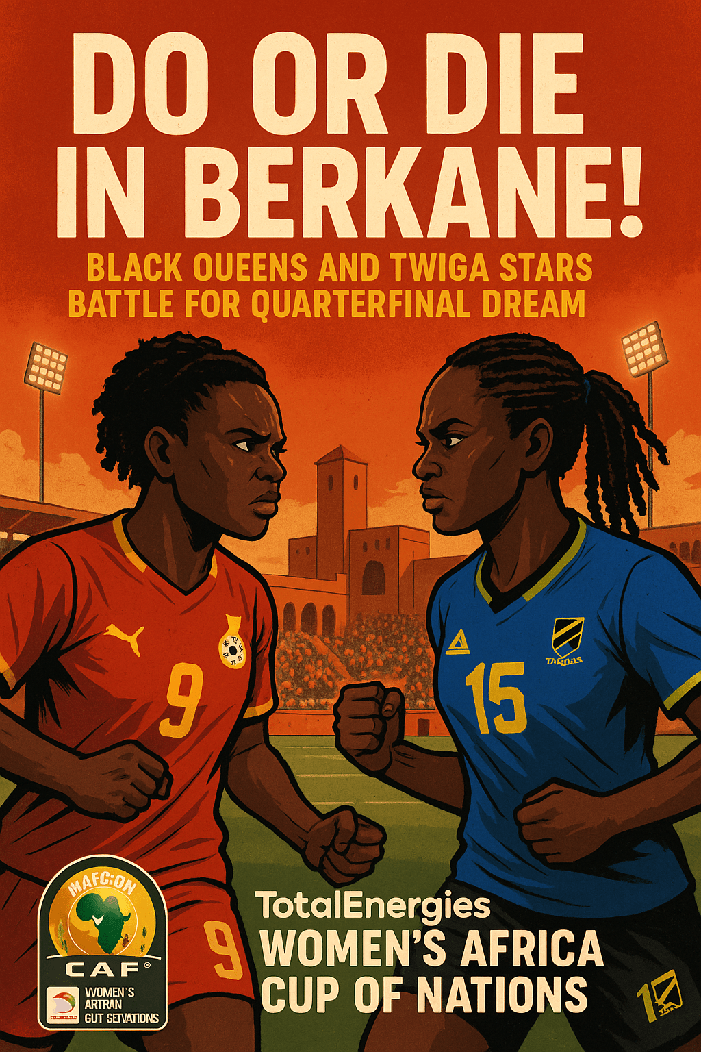 WAFCON 2024: Do or Die in Berkane! Black Queens and Twiga Stars Battle for Quarterfinal&nbsp;Dream