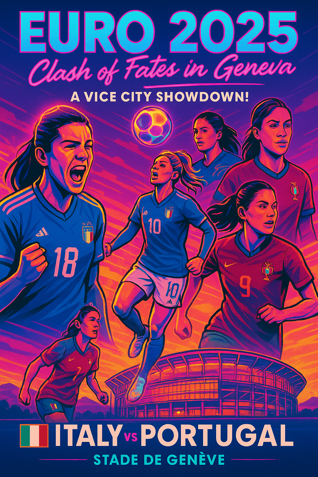 Clash of Fates in Geneva: Italy Seeks Early Knockout Berth as Portugal Battles for Euro 2025&nbsp;Survival!