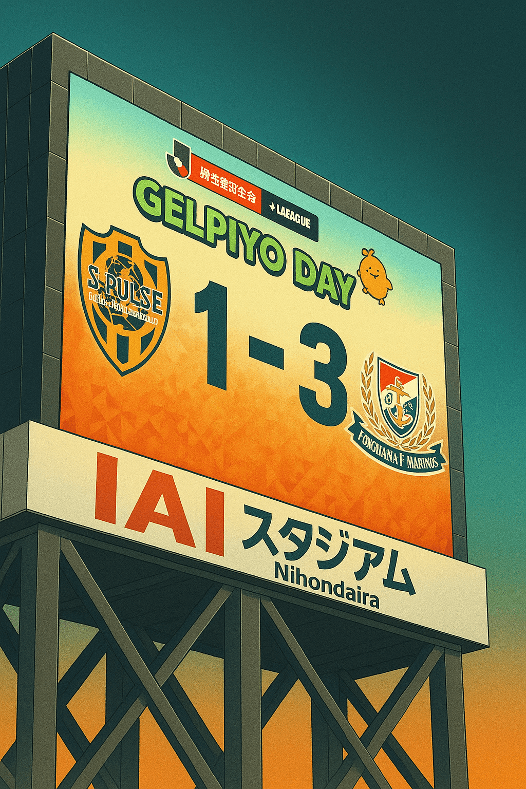 Rain, Fireworks, and First Goals: Yokohama F. Marinos Fight for Survival in&nbsp;Shizuoka