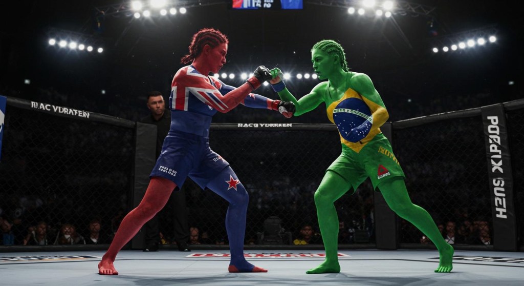 Michelle Montague vs. Luana Carolina: Kiwi Perfection Meets Brazilian Survival at UFC&nbsp;Perth