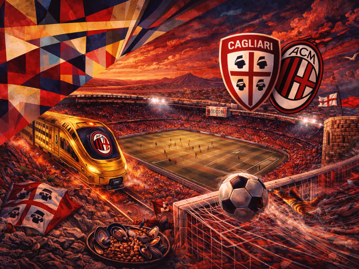 Gold Train, Island Heart: Milan arrives in Sardinia with everything to&nbsp;lose