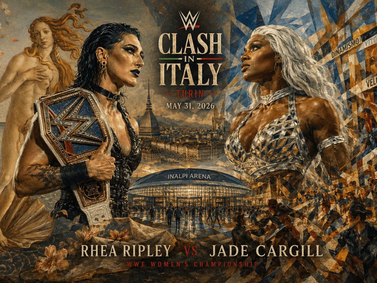 Rhea Ripley, Jade Cargill and the Strega of&nbsp;Turin