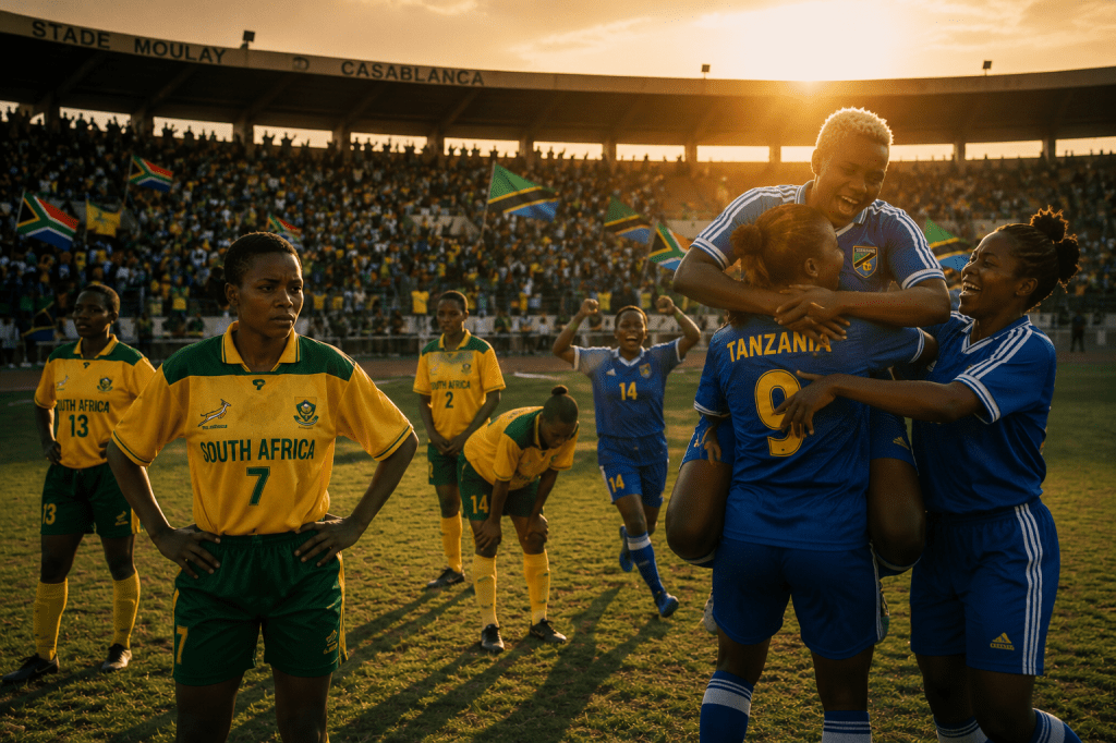 Tanzania Stun Banyana Banyana As Ubamba’s Late Winner Rewrites The WAFCON&nbsp;Script