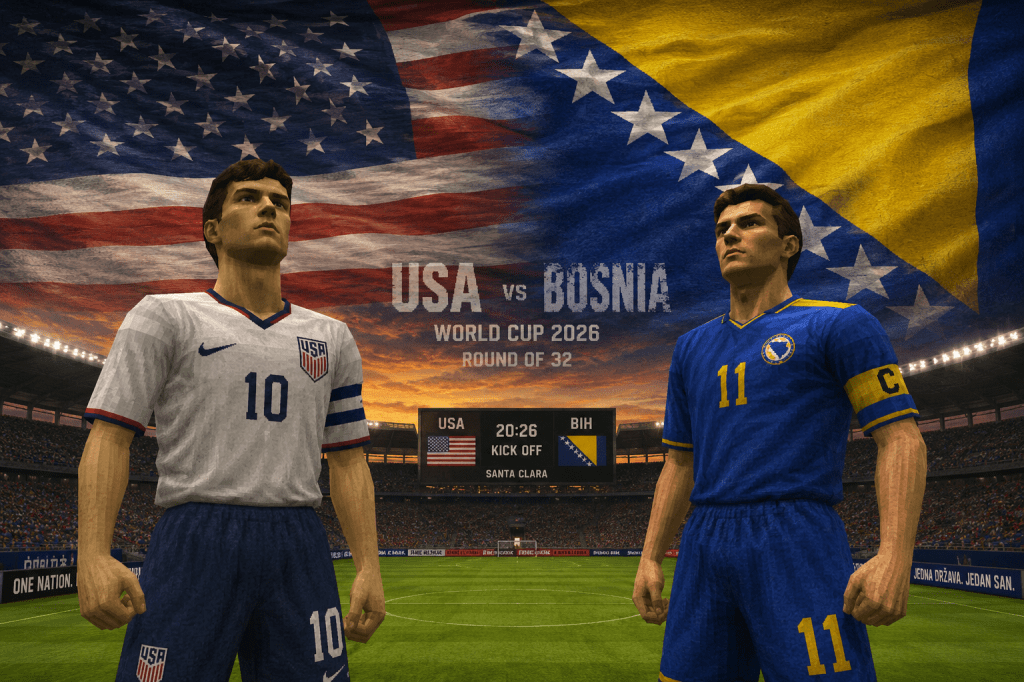The Flag-Bearer Comes Home: USA vs Bosnia is About Much More Than&nbsp;Football