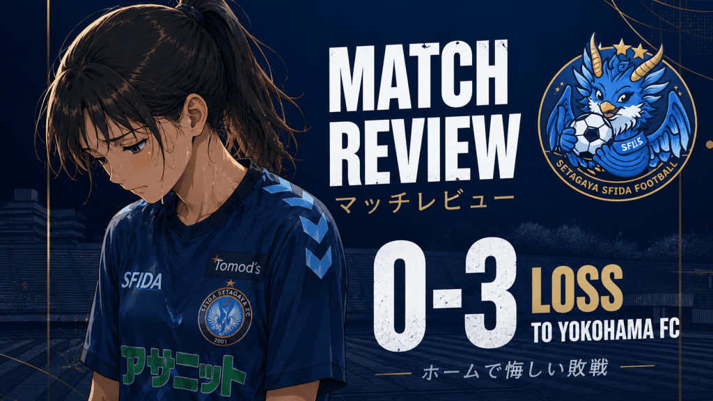 Three Goals, No Joy | SFIDA Setagaya 0-3 Yokohama&nbsp;FC