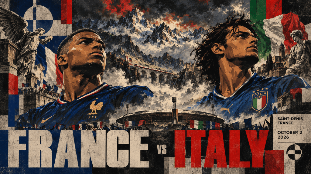 France vs Italy: Everyone Seems to Be Crossing the&nbsp;Alps